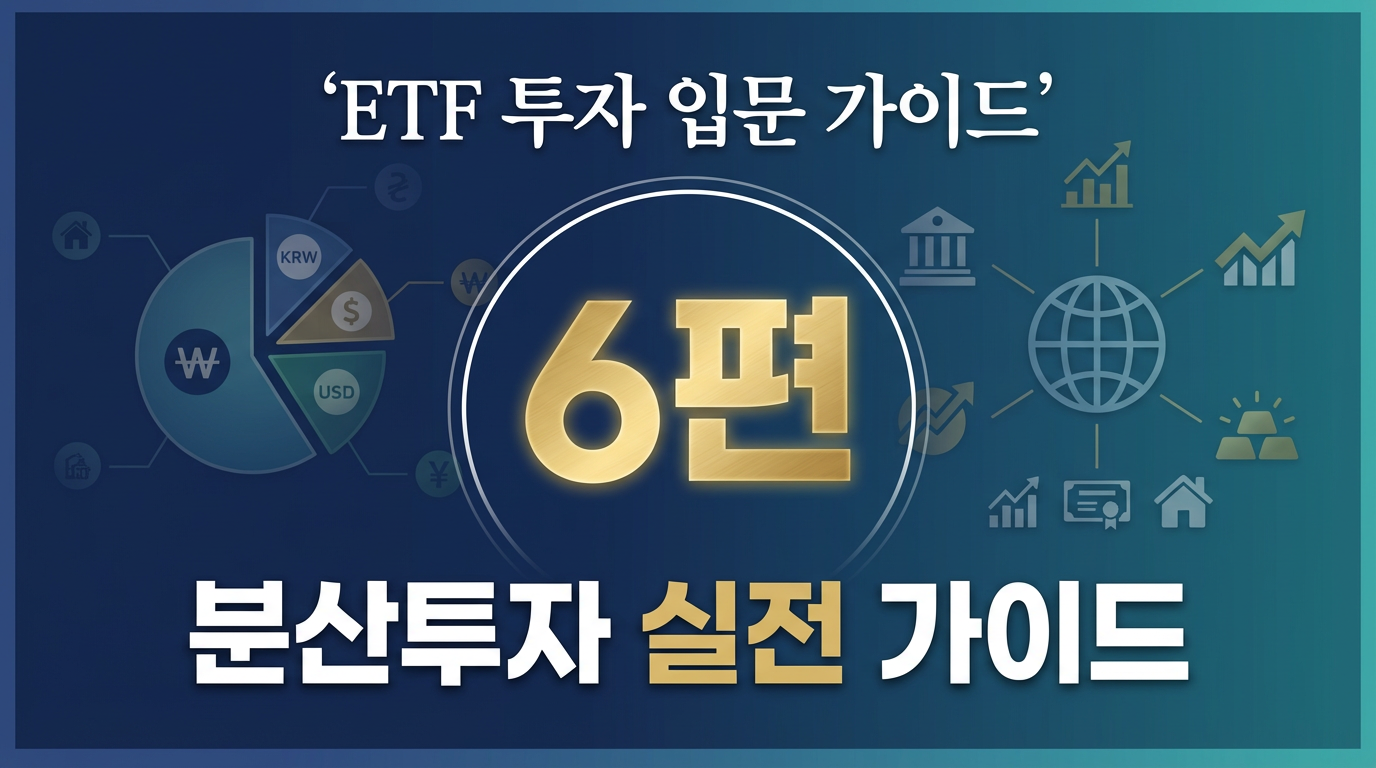 ETF 투자 입문 가이드 6편 썸네일 - 분산투자 실전 가이드