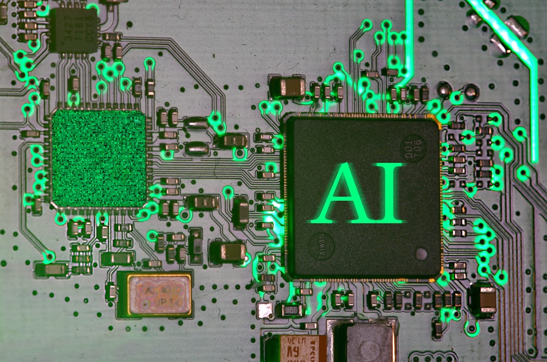 AI 메모리 반도체 ETF 강세를 상징하는 빛나는 AI 프로세서 이미지, Photo by Immo Wegmann on Unsplash